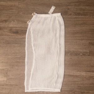 NWT Urban Outfitters Sheer Swim Cover Skirt
